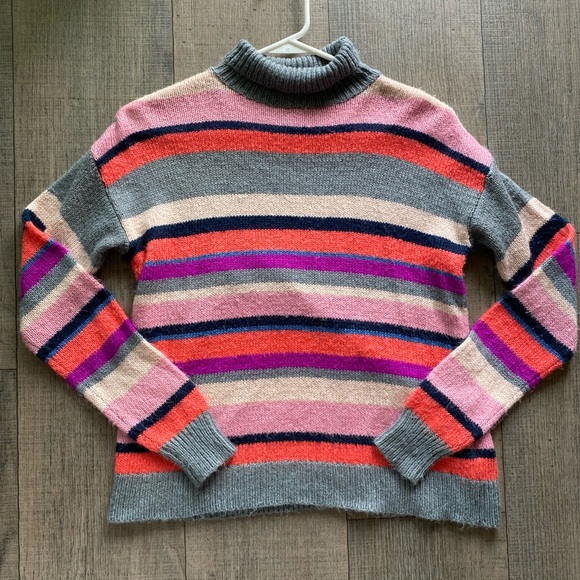 Chaps multicolored knit sweater size S - Picture 2 of 5